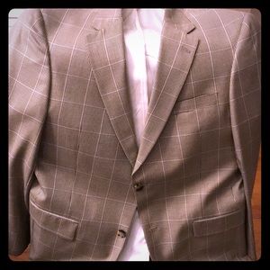 two button houndstooth sport coat Austin Reed
